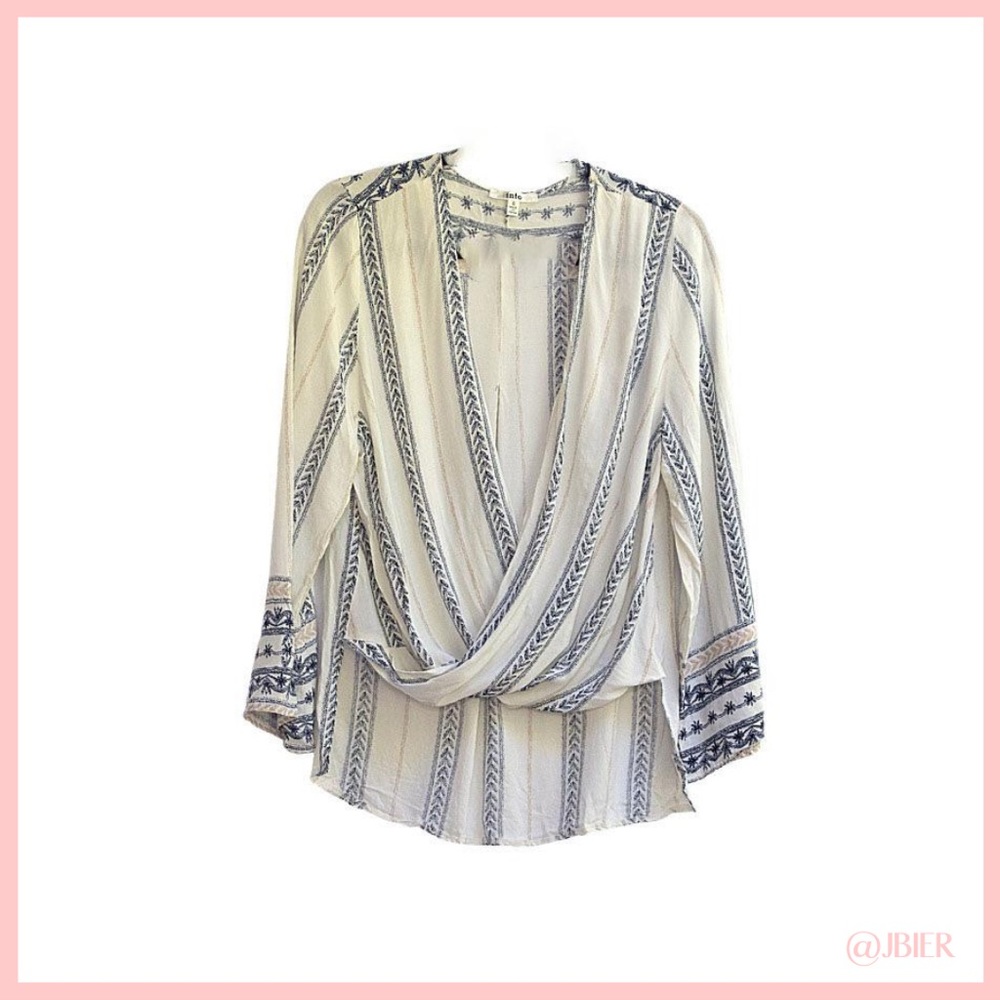 Criss Cross Bohemian Layer Me Up Long Sleeve